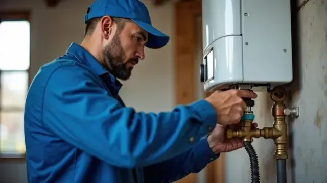 Plumbing pipes and fixtures during a home inspection